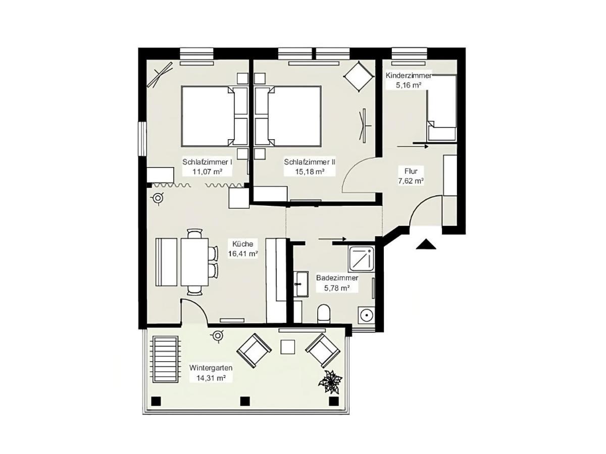 Bunter Hund Apartments - Zentrales Apartment, Parkplatz, Wintergarten, Kinderzimmer Ротенбург-на-Таубері Екстер'єр фото