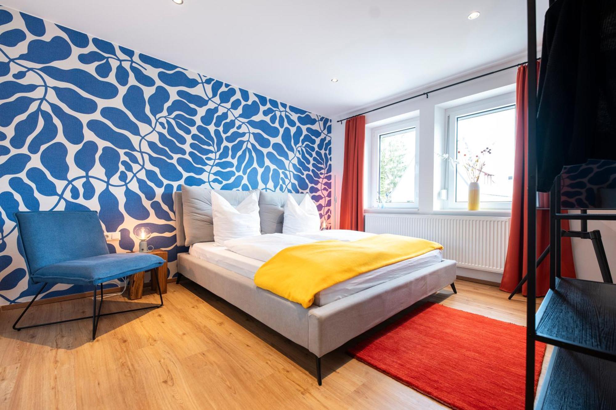 Bunter Hund Apartments - Zentrales Apartment, Parkplatz, Wintergarten, Kinderzimmer Ротенбург-на-Таубері Екстер'єр фото