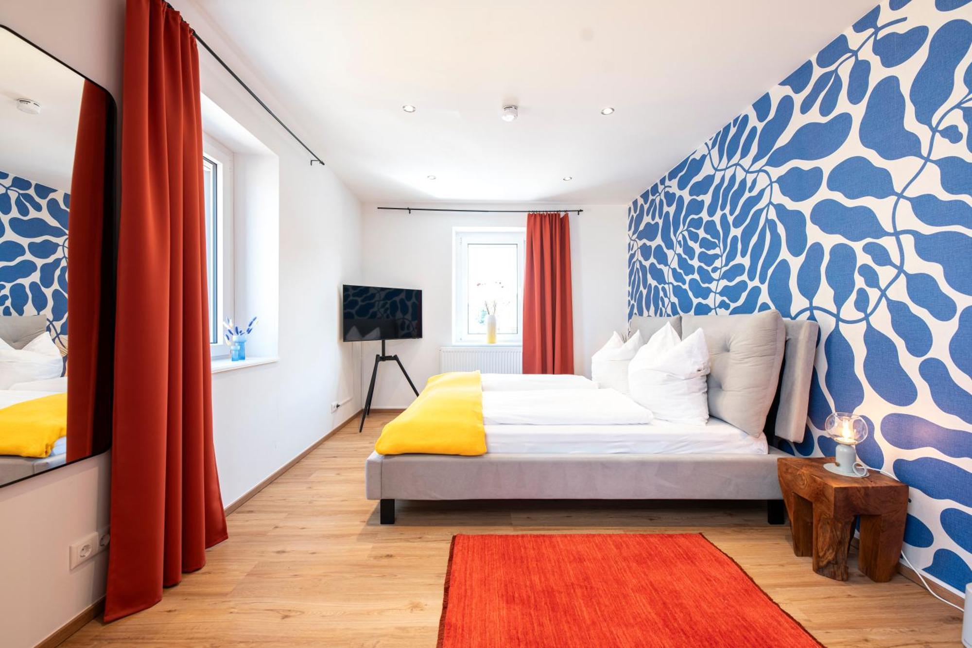 Bunter Hund Apartments - Zentrales Apartment, Parkplatz, Wintergarten, Kinderzimmer Ротенбург-на-Таубері Екстер'єр фото